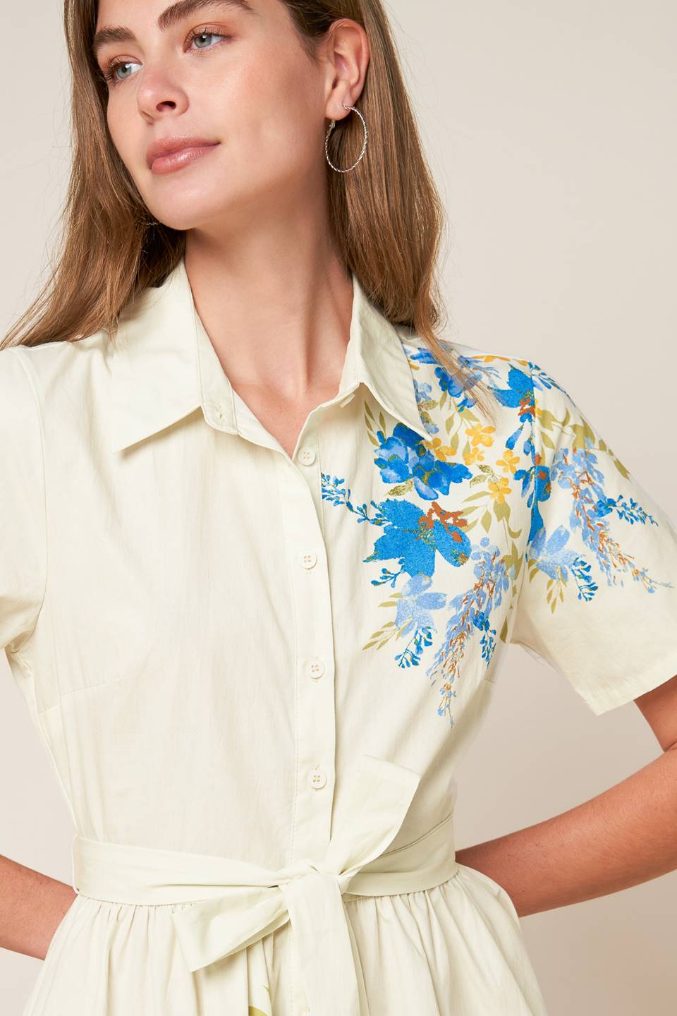 ALWAYS REMARKABLE WOVEN MINI DRESS Flying Tomato